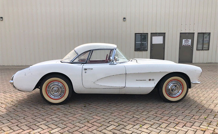 Corvettes or Sale: Former Fuel Injected Barn Find 1957 Corvette for Sale on eBay Classifieds