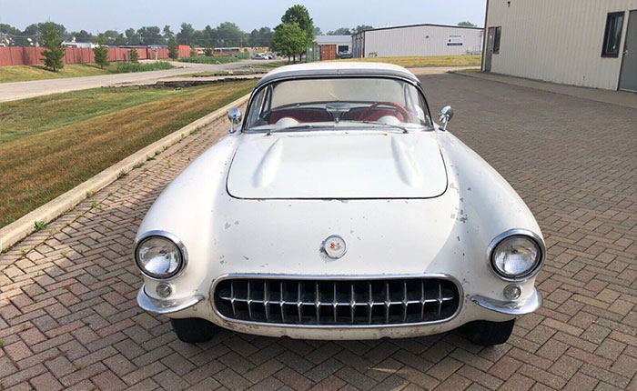 Corvettes or Sale: Former Fuel Injected Barn Find 1957 Corvette for Sale on eBay Classifieds
