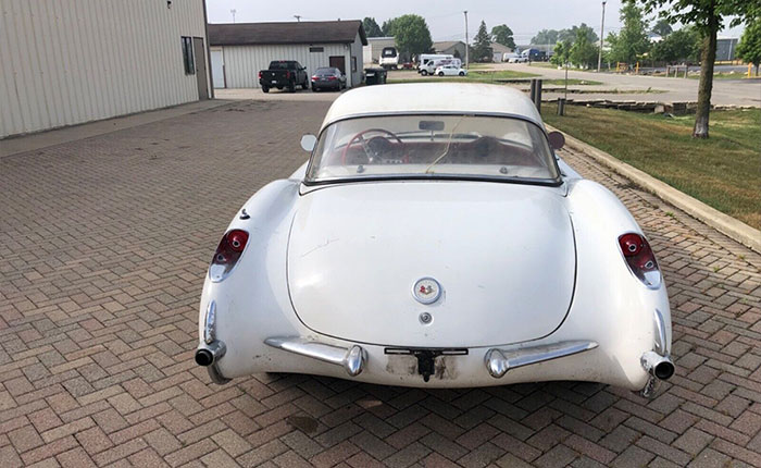 Corvettes or Sale: Former Fuel Injected Barn Find 1957 Corvette for Sale on eBay Classifieds