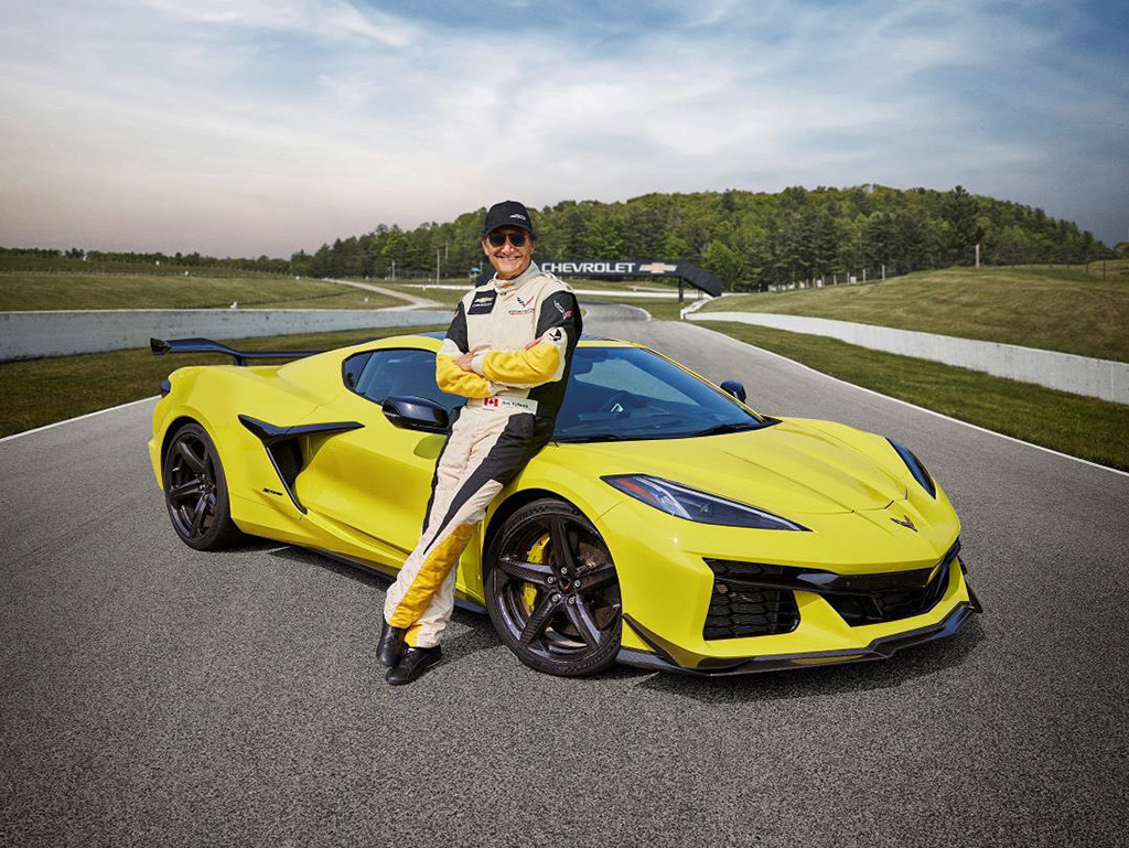 [VIDEO] Ron Fellows Sets the Production Car Lap Record at CTMP in the 2023 Corvette Z06