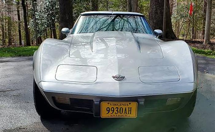 Corvettes for Sale: Very Affordable 1978 Silver Anniversary Corvette Offered on Craigslist