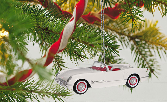 Hallmark's 1953 Corvette Keepsake Ornament Will Have You Wishing for Christmas in July