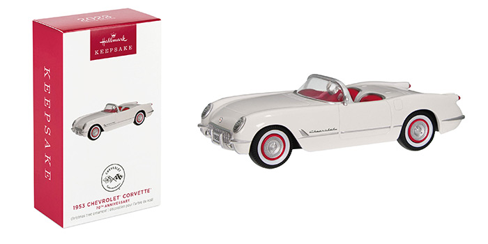Hallmark's 1953 Corvette Keepsake Ornament Will Have You Wishing for Christmas in July