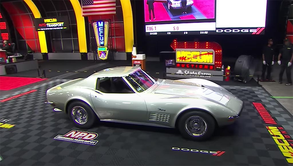 [VIDEO] 1972 Corvette ZR1 Sells for $140K At Mecum Harrisburg 2023