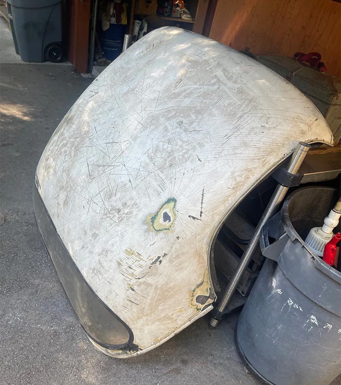 Corvettes for Sale: Barn Find 1955 Corvette in California