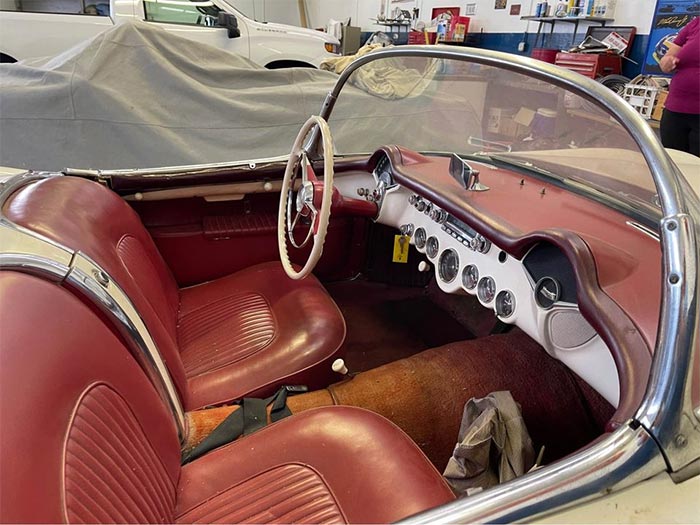 Great Balls of Fire! 1954 Corvette Formerly Owned by Jerry Lee Lewis for Sale on Facebook
