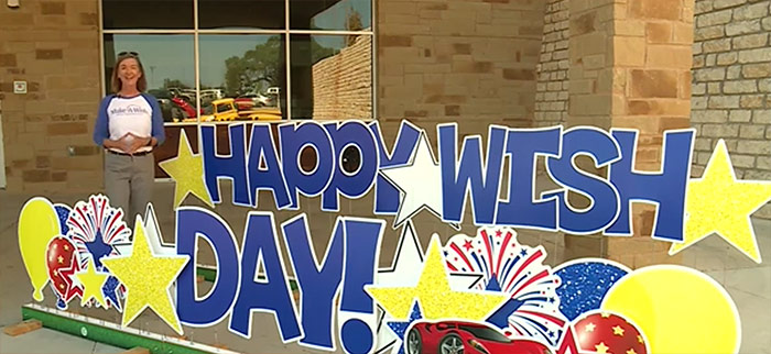 [VIDEO] Make-A-Wish Provides a Dream Ride in a Classic Corvette to a Teen with Muscular Dystrophy