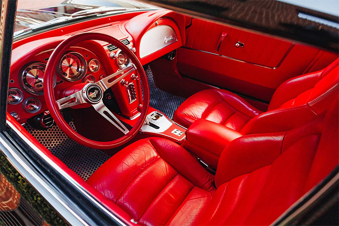 Corvettes for Sale: LS2-Powered 1965 Corvette Restomod on BaT
