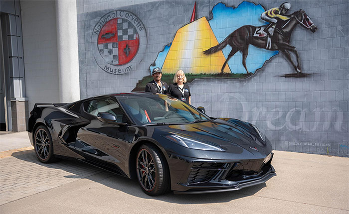 National Corvette Museum Delivers VIN 001 70th Anniversary 2023 Corvette Coupe