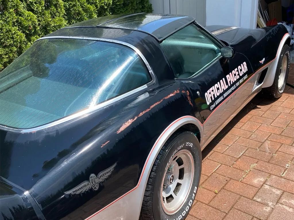 Corvettes for Sale: A Worn Out but Running 1978 Corvette Pace Car with an L82 V8