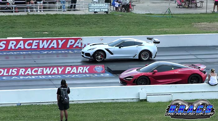 [VIDEO] 2019 Corvette ZR1 Outruns a Caddy CT5-V and a McLaren 720S at the Drag Strip