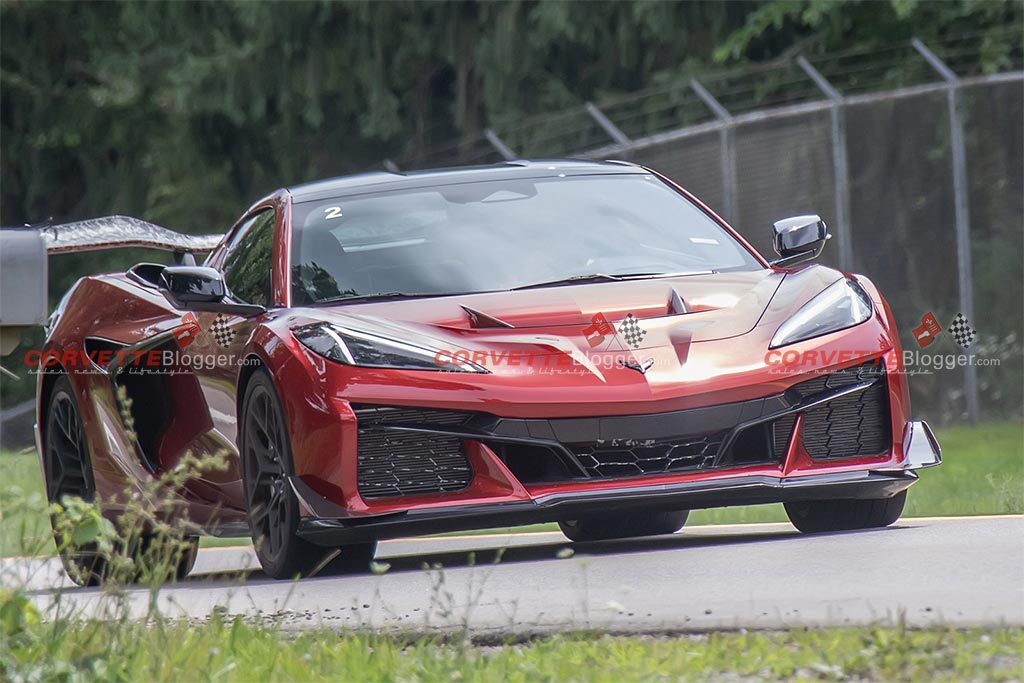 2025 Corvette ZR1s Spied in Detroit
