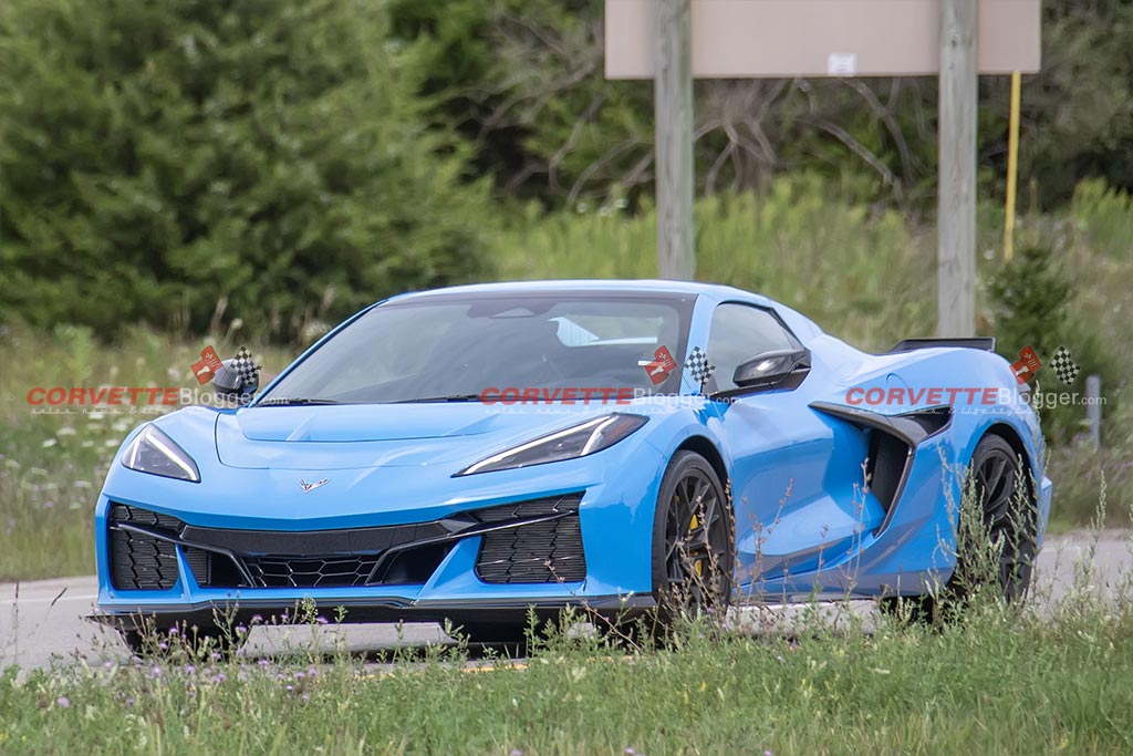2025 Corvette ZR1s Spied in Detroit