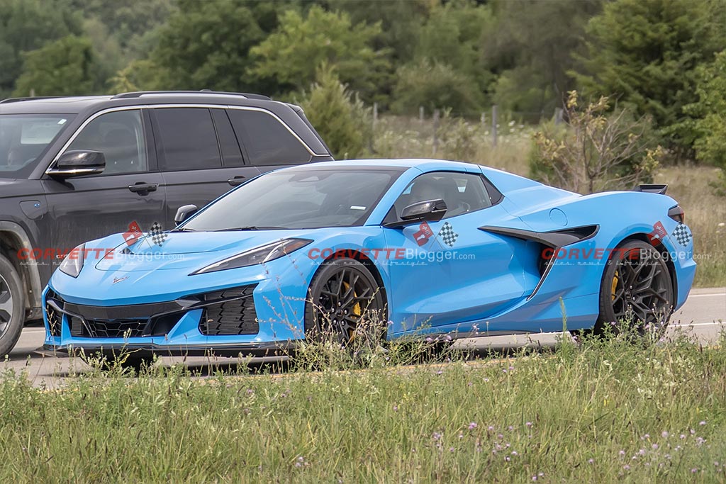 2025 Corvette ZR1s Spied in Detroit