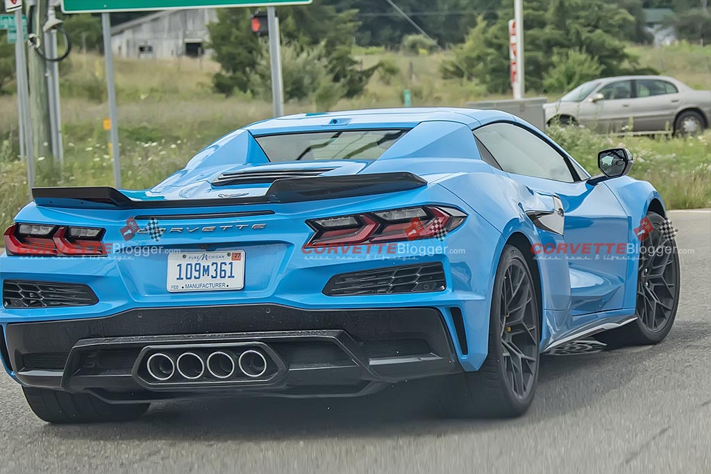 2025 Corvette ZR1s Spied in Detroit