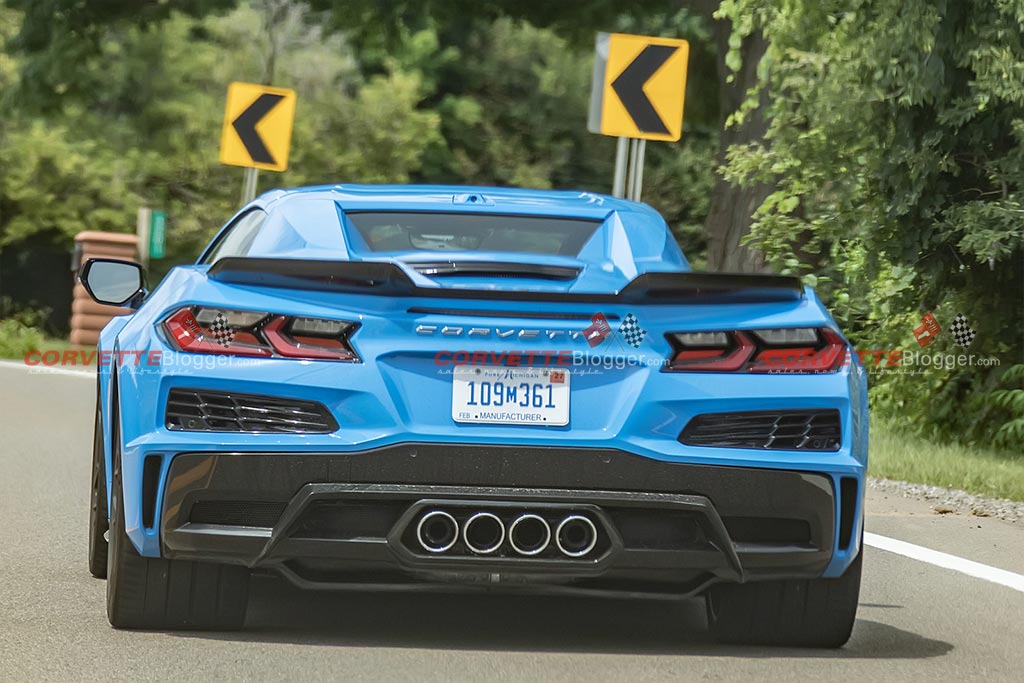 2025 Corvette ZR1s Spied in Detroit