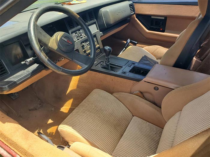 Corvettes for Sale: 1988 Corvette Locked Away in a Storage Locker Offered for $4,000