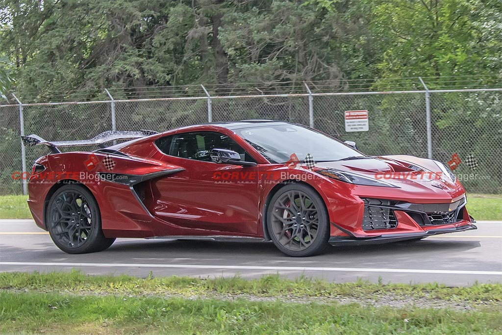 2025 Corvette ZR1s Spied in Detroit