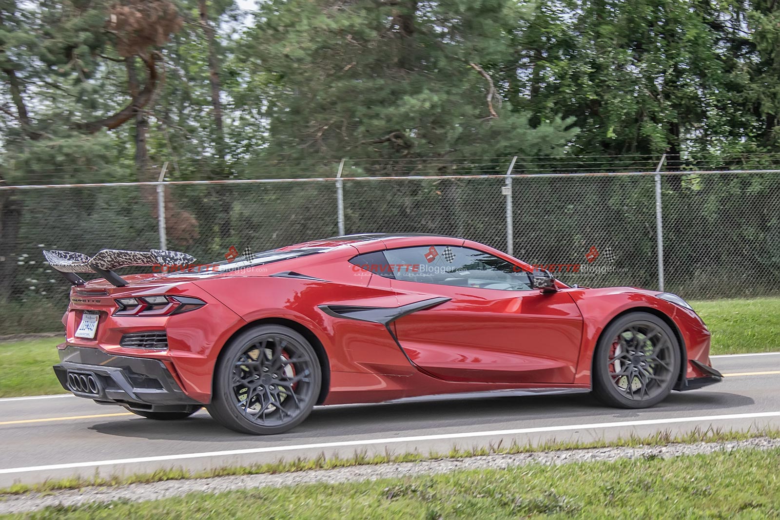 2025 Corvette ZR1s Spied in Detroit