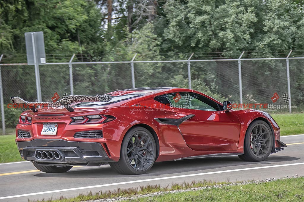 2025 Corvette ZR1s Spied in Detroit