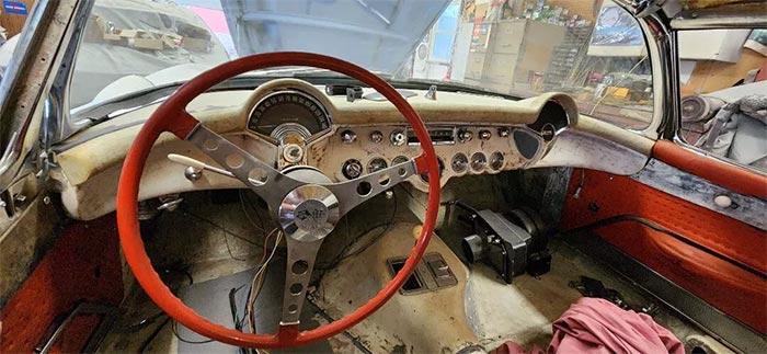 Corvettes for Sale: 1957 Corvette Restoration Project on eBay