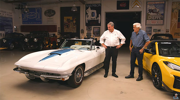 [VIDEO] GM President Mark Reuss Takes the 2025 Corvette ZR1 to Jay Leno's Garage