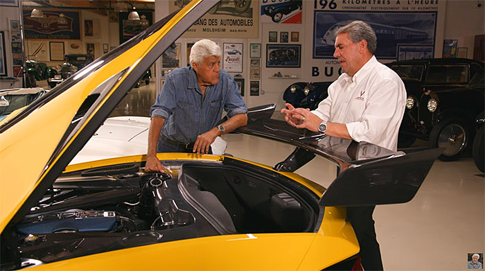 [VIDEO] GM President Mark Reuss Takes the 2025 Corvette ZR1 to Jay Leno's Garage