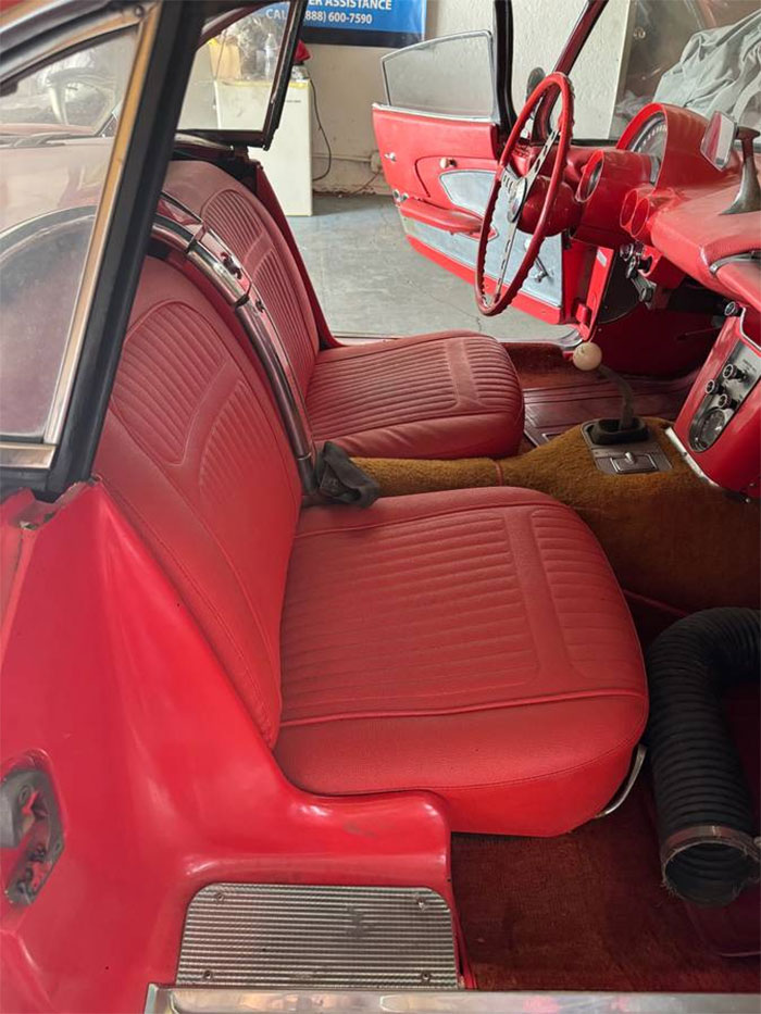 Corvettes for Sale: 1958 Corvette Stored for 30 Years is Now Offered on Craigslist