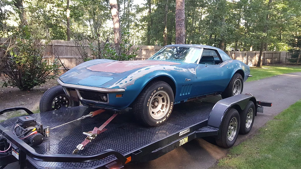 Corvettes for Sale: 1969 Corvette L89 Convertible Fails to Reach Reserve Price on eBay