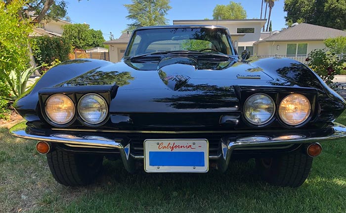Corvettes for Sale: 1966 Corvette is Being Sold to Make Room for a Tesla