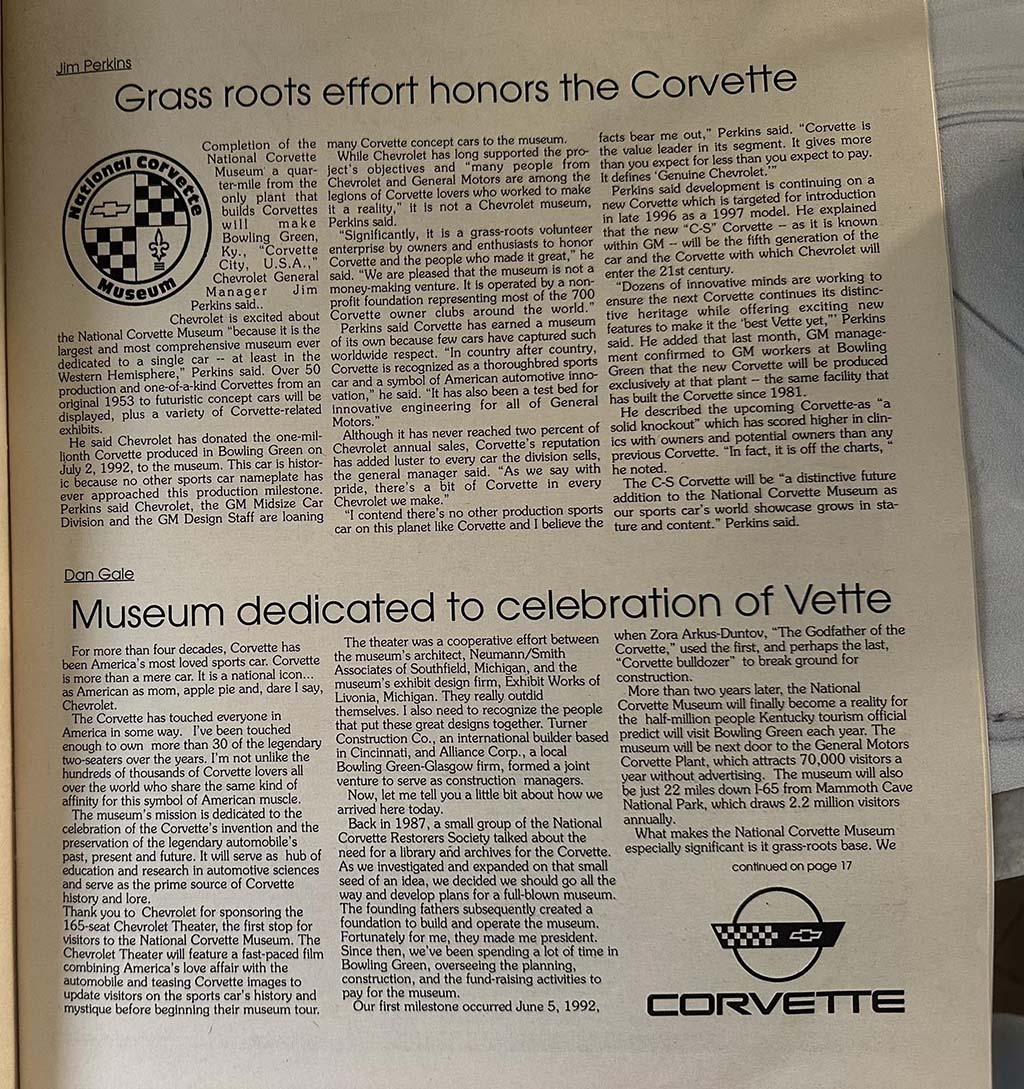 Corvette Deliveries with Mike Furman