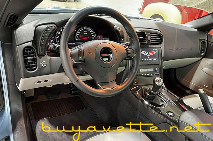 Corvette for Sale: This 2012 Carlisle Blue Corvette Z06 is One of 12 Produced in One-Year Color