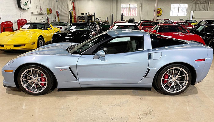 Corvette for Sale: This 2012 Carlisle Blue Corvette Z06 is One of