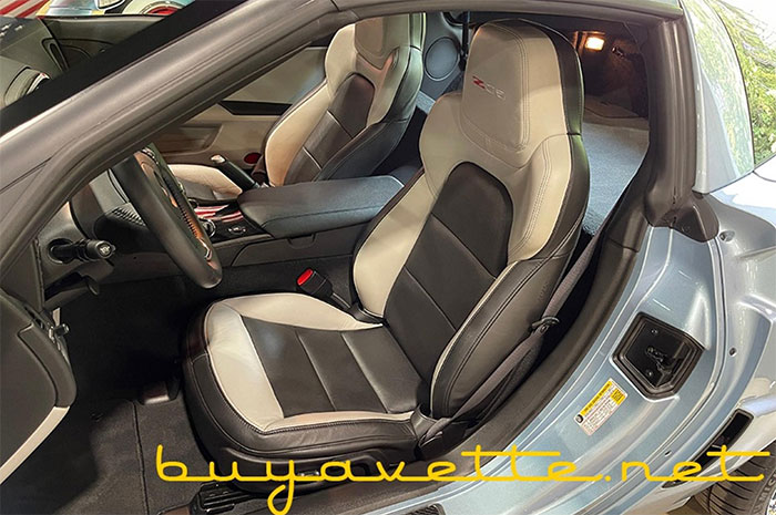 Corvette for Sale: This 2012 Carlisle Blue Corvette Z06 is One of 12 Produced in One-Year Color