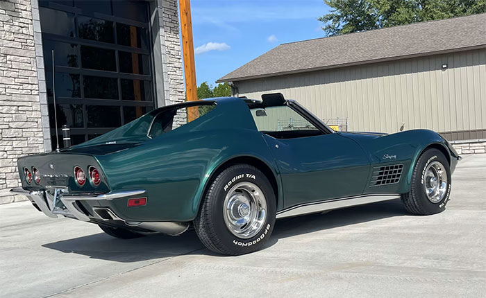 Corvettes for Sale: 1971 Corvette LS6 Offered on Hagerty Auctions
