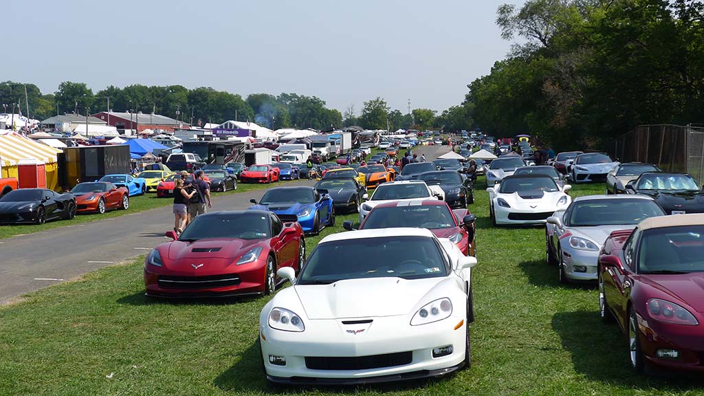 The 2024 Corvettes at Carlisle Show