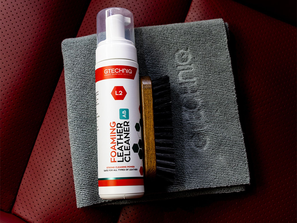 GTECHNIQ Introduces New L2 Foaming Leather Cleaner