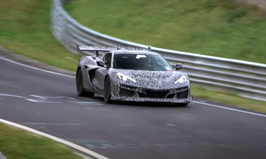 [SPIED] First Videos of the C8 Corvette ZORA on the Nurburgring