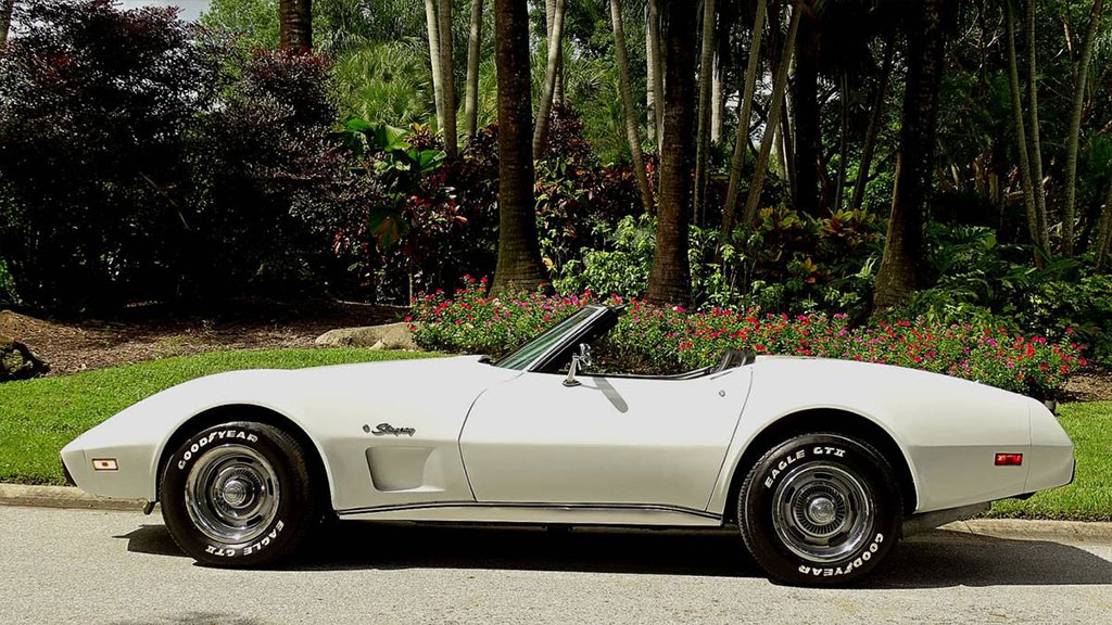 Corvettes for Sale: 1975 Corvette Convertible on Craigslist