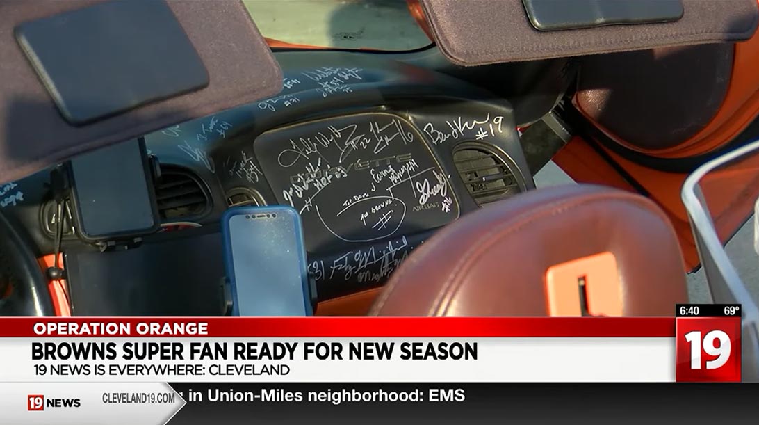[VIDEO] Cleveland Browns Fan Transforms C5 Corvette Into the Ultimate Tailgate Machine