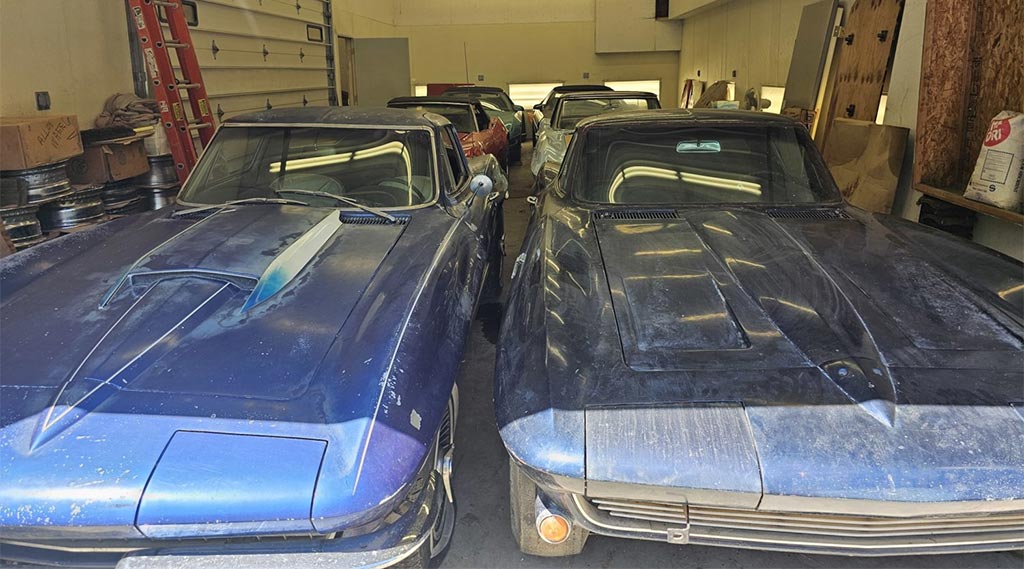 [VIDEO] Huge Hoard of Classic Corvettes and Parts to be Auctioned