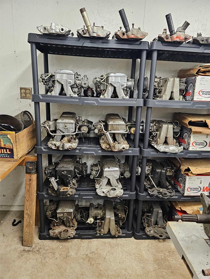 [VIDEO] Huge Hoard of Classic Corvettes and Parts to be Auctioned
