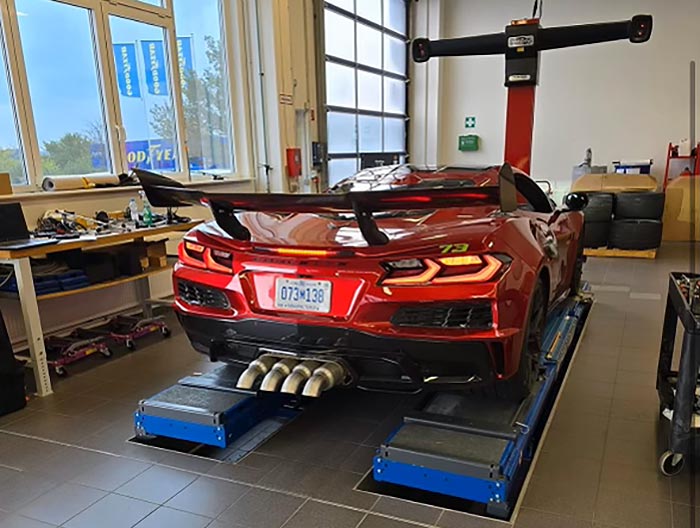 The C8 Corvette ZR1 and Z06 are Also at the Nurburgring