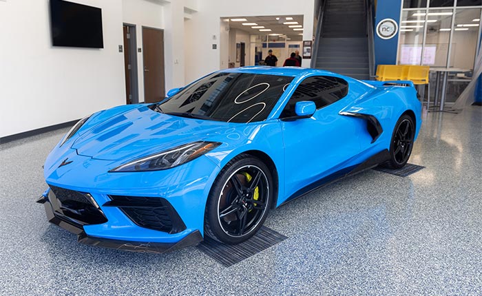 GM Donates a C8 Corvette Stingray to Wayne Community College