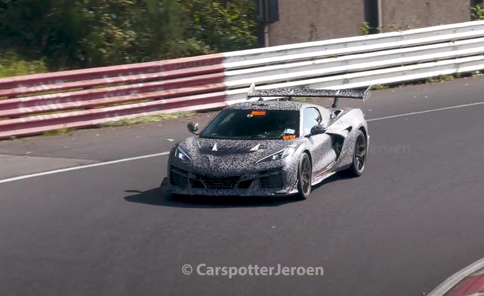 [SPIED] Watch the C8 Corvette ZORA Undergoing Performance Testing at the Nurburgring
