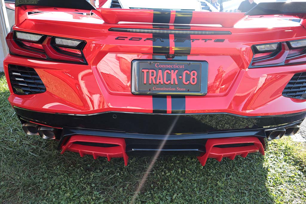 Corvette Vanity Plates at Carlisle 2024
