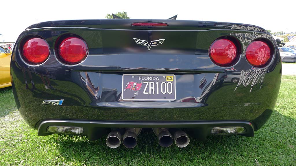 Corvette Vanity Plates at Carlisle 2024