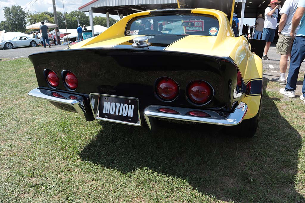 Corvette Vanity Plates at Carlisle 2024