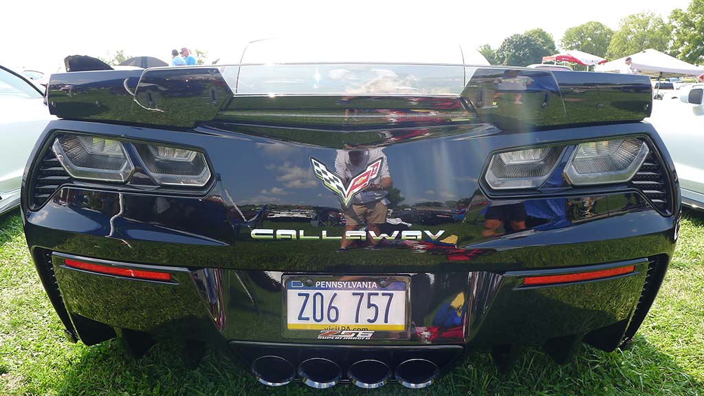 Corvette Vanity Plates at Carlisle 2024
