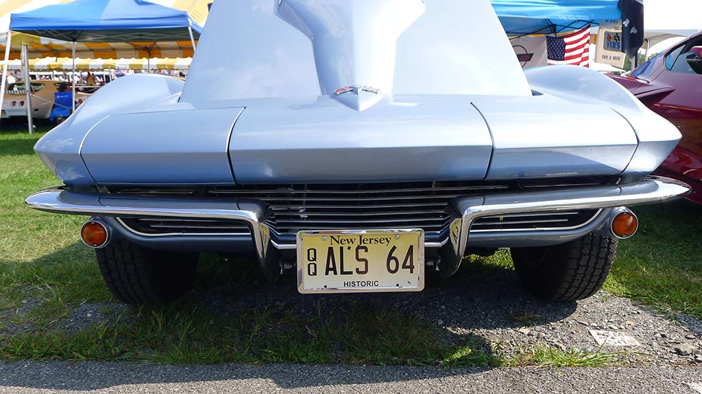 Corvette Vanity Plates at Carlisle 2024